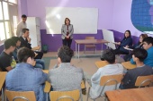 Los profesionales de la DPP se reunieron con los j&oacute;venes en la escuela del CIP de La Serena