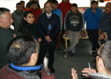 foto archivo de di&aacute;logo con internos condenados en Complejo Penitenciario Valdivia 