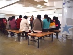 Uno de los momentos del Di&aacute;logo Participativo en una sala de vistas del penal.