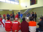 La Defensora Regional, Loreto Flores,  visit&oacute; los tallerres que se est&aacute;n ejecutando en los ditintos centros penales. 