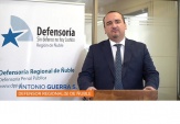 El Defensor Regional (S) Antonio Guerra en la cuenta p&uacute;blica de la DPP &Ntilde;uble gesti&oacute;n 2020