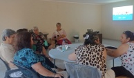 La charla finaliz&oacute; en una entretenida conversaci&oacute;n sobre actualidad en la que los vecinos utilizaron los conocimientos adquiridos.