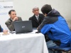 Tras el d&iacute;&aacute;logo inicial, los defensores atendieron individualmente a los imputados en prisi&oacute;n preventiva.