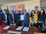 Profesionales de ambas instituciones participaron de la firma del Convenio interinstitucional 