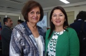 La Defensora junto a la nueva Presidenta de la Corte de Apelaciones 