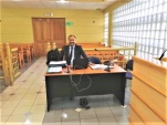 (Foto de archivo) El defensor local jefe de Copiap&oacute;, &Aacute;ngel Guerrero, en el Tribunal de Garant&iacute;a de Copiap&oacute;..