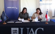La Defensor&iacute;a Regional firmn&oacute; convenio de coorperacion e intercambio con la Universidad Aconcagua de Calama