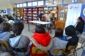 Charla en colegio Victor Domingo Silva de La Serena