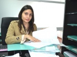 La defensora penal p&uacute;blica Carolina Arancibia tuvo a su cargo fundamentar los argumentos legales a favor del trabajador.