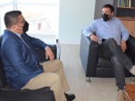 El encuentro entre el Defensor Regional y el Delegado Presidencial en Tarapac&aacute;.