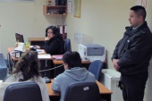 Defensora local y su representado en audiencia de formalizaci&oacute;n