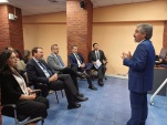 Fernando Alliende, jefe de la Unidad de Estudios, resumi&oacute; los hitos de la gesti&oacute;n realizada por Claudio P&eacute;rez, al conmemorarse 20 a&ntilde;os de la Reforma P