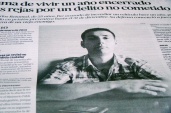 Una p&aacute;gina completa le dedic&oacute; el diario Cr&oacute;nica de Chil&aacute;n al caso de Jos&eacute; Carlos y sus amigos.