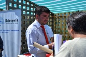 Defensor Penal P&uacute;blico Eugenio S&aacute;ez difunde la labor de la insitituci&oacute;n 