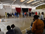 Internos del penal de Alto Hospicio.