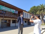 El Defensor Regional, Claudio Aspe, fue entrevistado por el canal local de Navidad.
