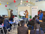 Charla sobre Responsabilidad Penal Adolescente en Liceo T&eacute;cnico Profesional de Colchane.