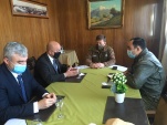 Los oficiales valoraron la coordinaci&oacute;n con la Defensor&iacute;a Regional 