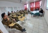 Tres veces a la semana el equipo de Estudios de la DRMN capacita a Carabineros en materia penal y DDHH.