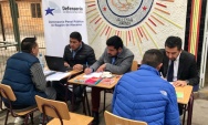 Los profesionales de la Defensor&iacute;a Regional atienden las consultas personales de los internos condenados en la provincia del Huasco.
