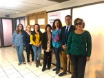 Los dirigentes vecinales concurrieron hasta la Defensor&iacute;a Local de Puerto Varas. 