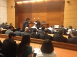 La ausencia de un defensor p&uacute;blico que no fue notificado motiv&oacute; la suspensi&oacute;n de la audiencia de hoy.