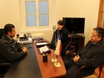 la Defensora Viviana Castel calific&oacute; como muy cordial la entrevista con el Director Regional de Gendarmer&iacute;a