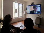 Se destac&Atilde;&sup3; el sistema de videoconferencia de la Defensor&Atilde;&shy;a  que permite un contacto permanente entre los adolescentes y el equipo 