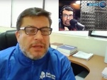 El Defensor Regional de Tarapac&aacute;, Gabriel Carri&oacute;n, entrevistado por Marcelo Santib&aacute;&ntilde;ez, conductor de radio Paulina de Iquique.