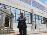 El defensor penitenciario, &Aacute;lvaro Jimenez Magnan, en la Corte de Apelaciones de Arica donde se acogi&oacute; recurso de amparo presentado por &eacute;ste. 