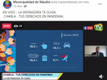 La actividad fue transmitida v&iacute;a Facebook Live