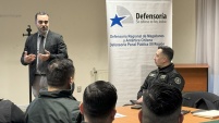 La charla estuvo orientada a explicar las funciones de cada instituci&oacute;n con la entrada en vigencia del nuevo sistema de reinserci&oacute;n juvenil en Magalla