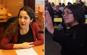 Defensoras penales juveniles Francisca Opazo en primera audiencia y Mar&iacute;a Fernanda Aguilera en el juicio oral alegaron leg&iacute;tima defensa de adolescente