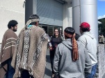 Los comuneros agradecieron la labor del equipo de la Defensor&iacute;a en la regi&oacute;n. 