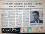 El defensor Vallejos dijo que el objetivo es que nadie se quede sin atenci&oacute;n. 