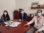La Defensora Local Jefe Mitzi Ja&ntilde;a, consider&oacute; muy positiva la reuni&oacute;n con el alcalde de Talagante