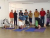 Veinte internos homosexuales, discapacitados f&iacute;sicos o con VIH participaron en el taller de yoga realizado en el penal de Rancagua.