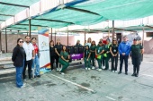 Equipo de trabajo de la Defensor&iacute;a Penitenciaria, estudiantes de la UNAP y el Servicio Jesuita a Migrantes.