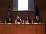 la defensorea regional particip&oacute; en seminario nacional en la Escuela de Derecho de la Universidad de Chile