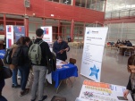 Estudiantes de Derecho fueron los m&aacute;s entusiasmados con el stand de la Defensor&iacute;a