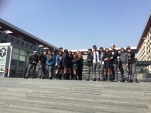 Alumnos del Liceo Gonzalo Llona, visitaron el centro de Justicia de Santiago