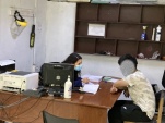 Defensora Paz D&Atilde;&shy;az entrevist&Atilde;&sup3; en 3a Comisar&Atilde;&shy;a de Talca a adolescente detenido en contexto del 18O.