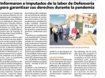 La nota aparecida en el diario