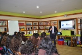 Renato Gonz&aacute;lez agradeci&oacute; la organizaci&oacute;n y coordinarci&oacute;n por parte de la alumna Mar&iacute;a Ignacia Quiroz