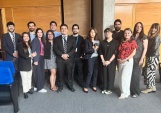 La defensora Local Jefe de Estaci&oacute;n Central, Yessica Aguilera, con parte del equipo que integrara su jurisdicci&oacute;n.