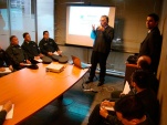 El Defensor Regional Metropolitano Norte dict&oacute; la primera charla a los oficiales de Gendarmer&iacute;a capacitados por la DPP.