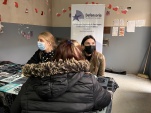 Las abogadas escucharon atentamente los requerimientos de las mujeres