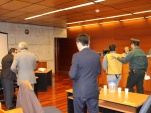 El acusado absuelto, se retir&oacute; de la audiencia que lo liber&oacute; de responsabilidad penal.  