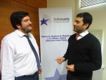 Ram&oacute;n Borquez, Defensor local jefe de Punta Arenas junto a Pablo Aranda Jefe de la Unidad de Defensa Especializada.