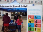 Las condiciones clim&aacute;ticas favorecieron la atenci&oacute;n de p&uacute;blico y la alta concurrencia  al stand de la DPP